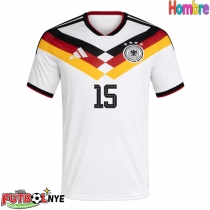 Camiseta Alemania Nico Schlotterbeck #15 Primera Equipación Mundial 2026 manga corta